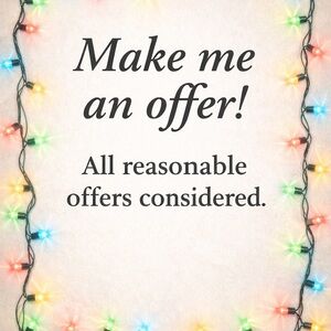 Colorful String Lights Art Print